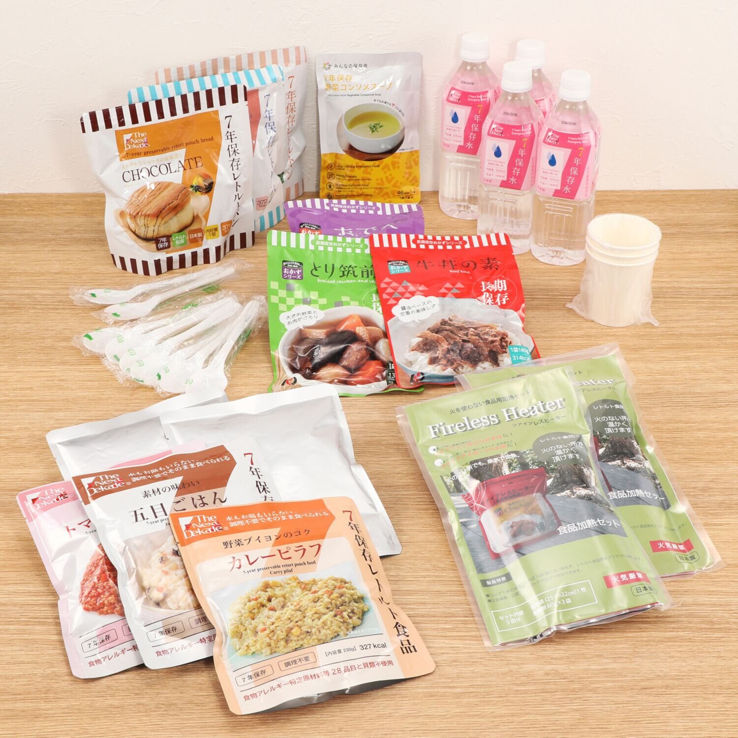 温かくおいしい！ 7年保存食3日分セット Completed XC
