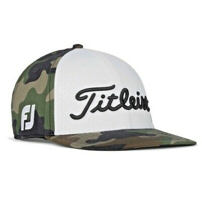 Titleist Golf Woodland Camo Semi Curve Adjustable Hat Limited Edition