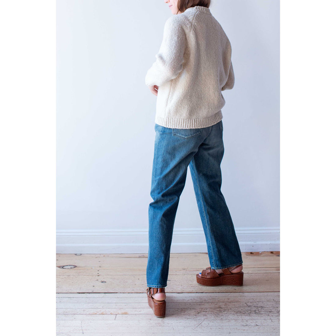 Chimala Selvedge Denim Monroe Cut in Medium Wash – JUDITH