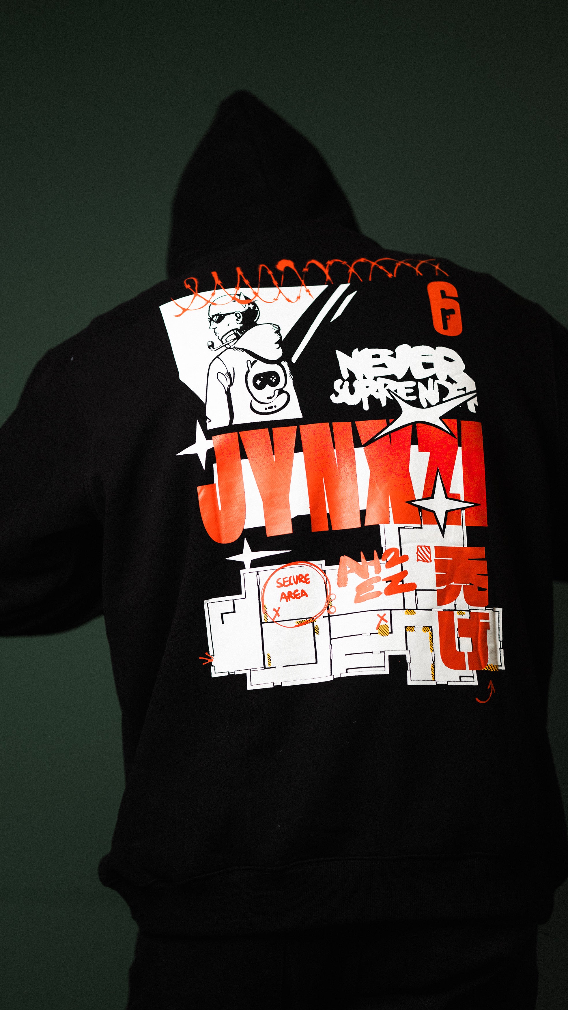 JynxzixSSGxR6 Ah 2 Ez Hoodie Black – Spacestation Gaming