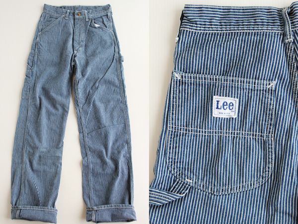 70s USA製 Leeリー ヒッコリーペインターパンツ - Sixpacjoe Web Shop