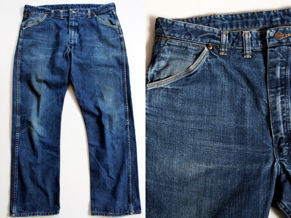 60s BLUE BELL Wranglerラングラー 11MWZ デニムパンツ w38