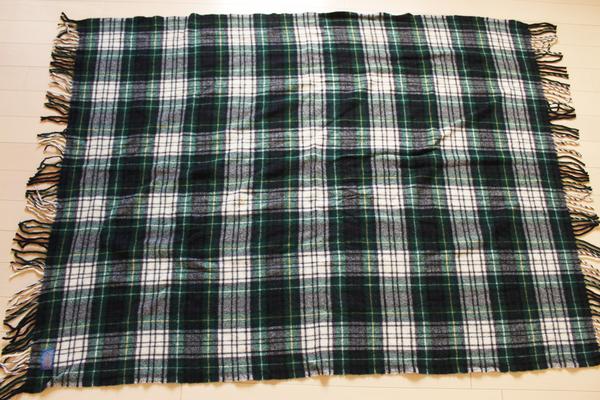70s USA製 PENDLETONペンドルトン タータンチェック ウール