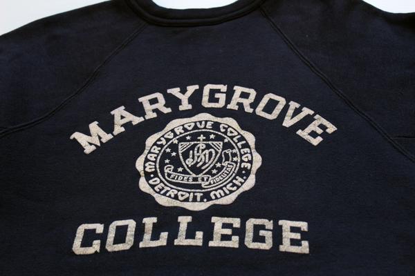 60s Velva Sheen フロッキープリント スウェット - Sixpacjoe Web Shop