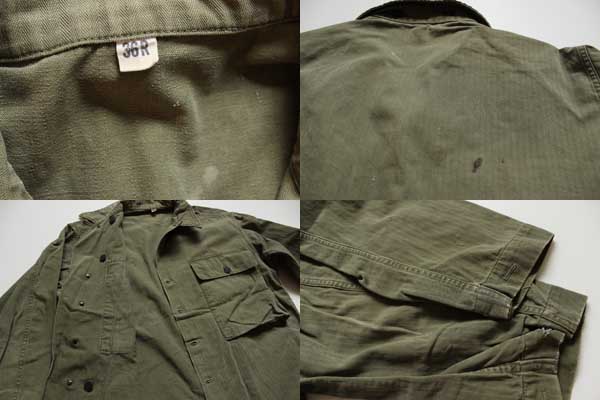 40s 米軍 U.S.ARMY M-43 HBT ヘリンボーンツイル ジャケット 36R