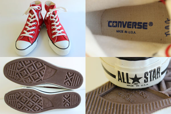 デッドストック☆90s USA製 CONVARSEコンバース ALLSTARオールスター