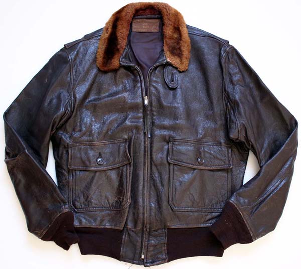 50s 米軍 U.S.NAVY G-1 フライト レザージャケット 44 - Sixpacjoe Web