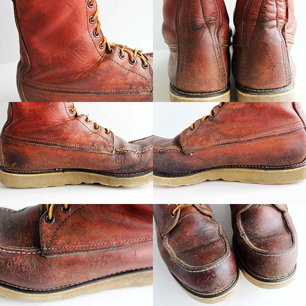 90s REDWINGレッドウイング 877 半円犬タグ アイリッシュセッター