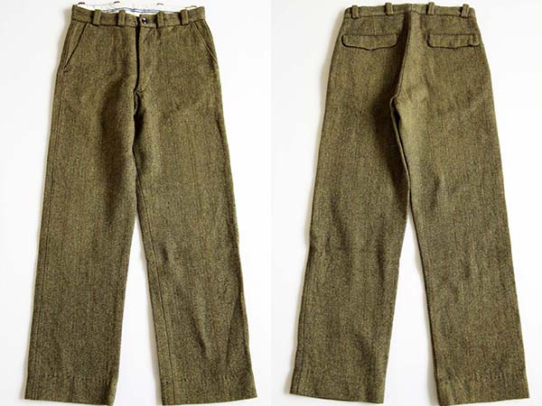 70s 英国製 THE GREAT PACIFIC IRON WORKS ウールパンツ☆patagonia