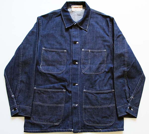 60s UNIVERSAL OVERALL デニム カバーオール 42 - Sixpacjoe Web Shop