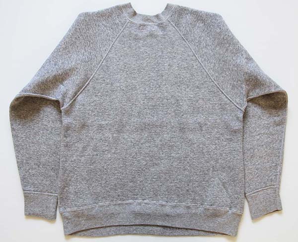 60s USA製 Wilsonウィルソン 無地 スウェット 杢グレー - Sixpacjoe