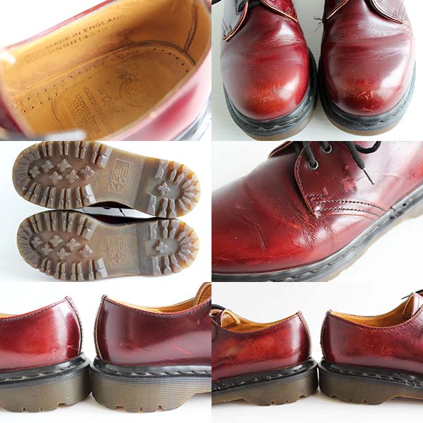 英国製 DR.MARTENSドクターマーチン 3ホール レザーシューズ