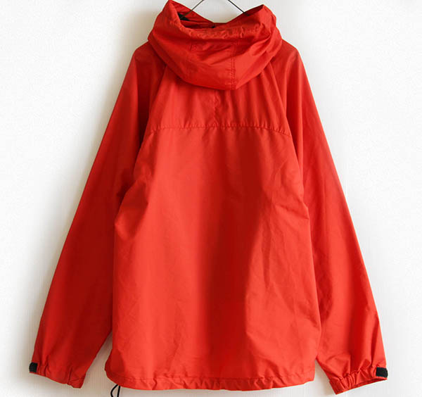 00s patagoniaパタゴニア エッセンシェル プルオーバー ポップオレンジ