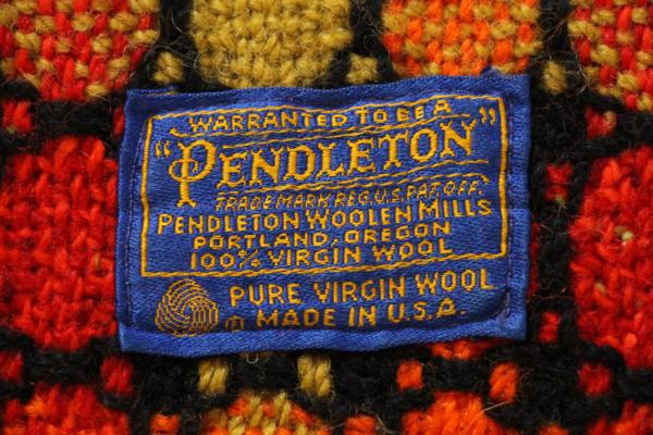 70s USA製 PENDLETONペンドルトン ウール ブランケット - Sixpacjoe