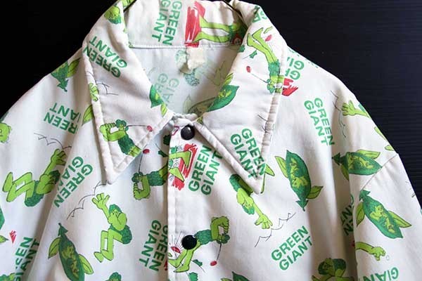 70s GREEN GIANTグリーンジャイアント 総柄 ジャケット - Sixpacjoe