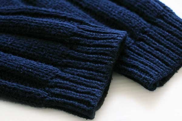 90s ラルフローレン 星条旗 タートルネック コットンニット セーター