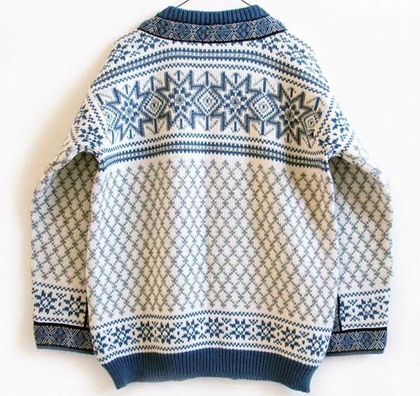 80s ノルウェー製 DALE OF NORWAY ノルディック柄 チロリアンテープ