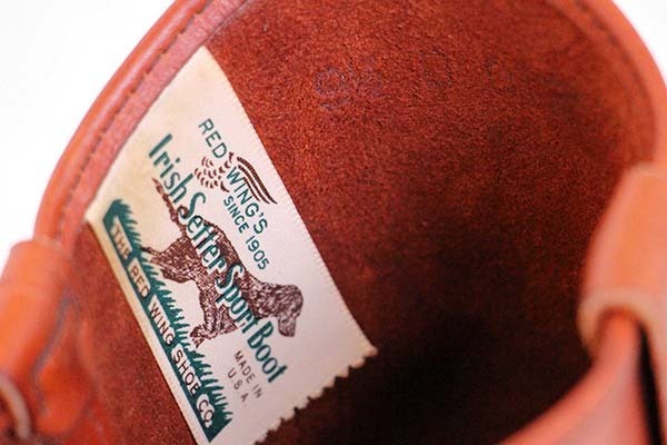 80s USA製 REDWINGレッドウイング 866 犬タグ アイリッシュセッター