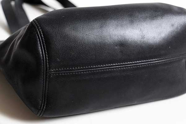 USA製 COACH オールド コーチ レザー トートバッグ 黒☆A7C-4157
