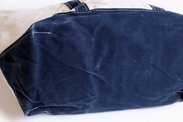 80s L.L.Bean BOAT AND TOTE 耳付き キャンバス トートバッグ ジップ