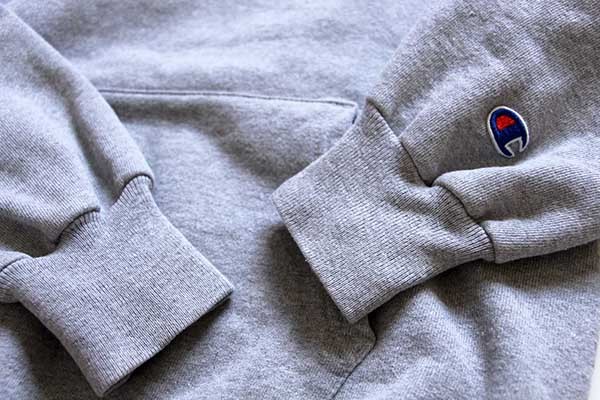 90s USA製 Championチャンピオン ワンポイント 前V スウェットパーカー