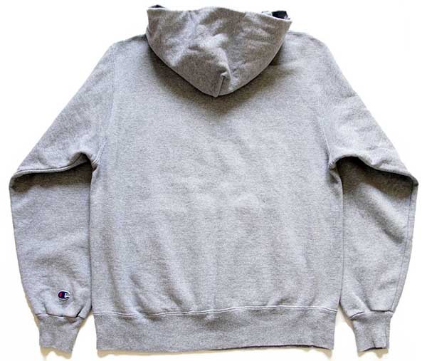90s USA製 Championチャンピオン ワンポイント 前V スウェットパーカー