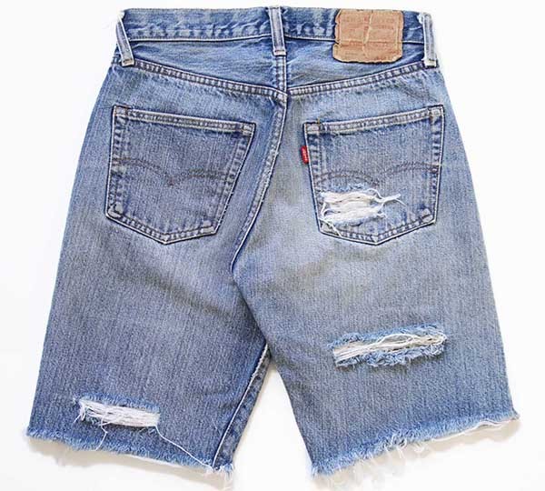 70s Levi'sリーバイス 501 シングル 66前期 カットオフ デニム