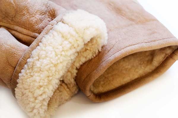 90s ニュージーランド製 CANTERBURY リアル ムートンコート ベージュ