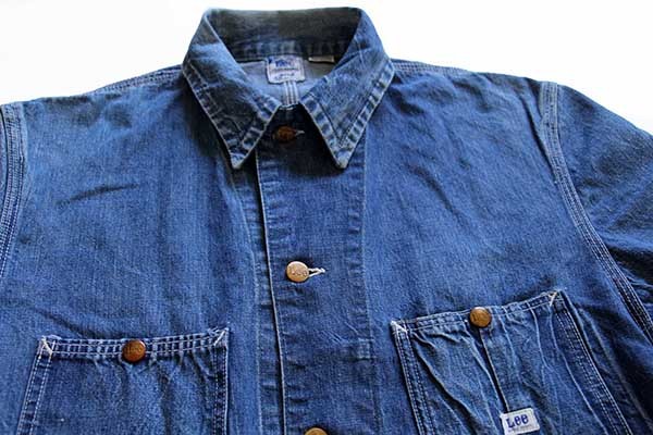 50s USA製 Leeリー 91-J JELT DENIMジェルトデニム カバーオール 40