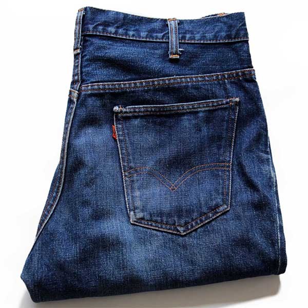 60s USA製 LEVI'Sリーバイス 646 BIGE デニムパンツ カスタム w36