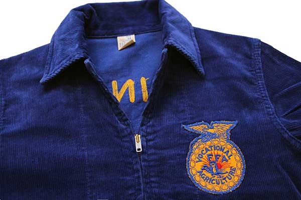 60s FFA FUTURE FARMERS ILLINOIS チェーン刺繍&パッチ付き