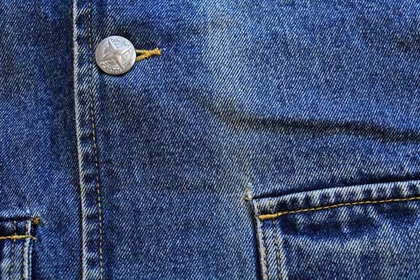 90s nautica チンスト&ライナー付き デニム カバーオール M