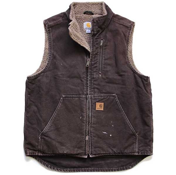 メキシコ製 carharttカーハート モックネック シェルパラインド サンド