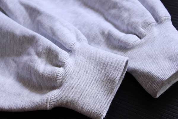 90s USA製 RUSSELLラッセル ワンポイント 前V スウェット 杢ライト