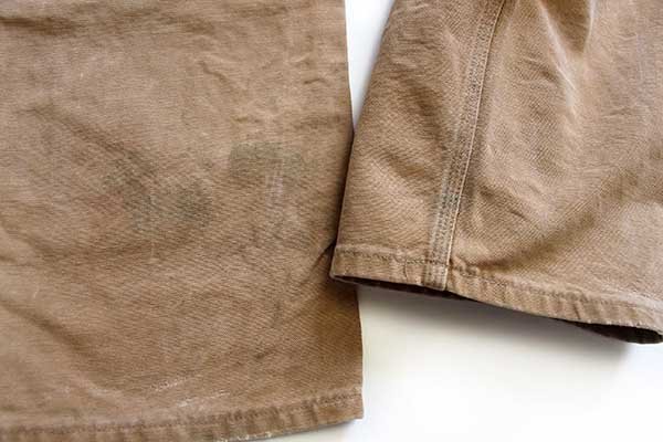 90s USA製 carharttカーハート ダブルニー ダック地 ペインターパンツ