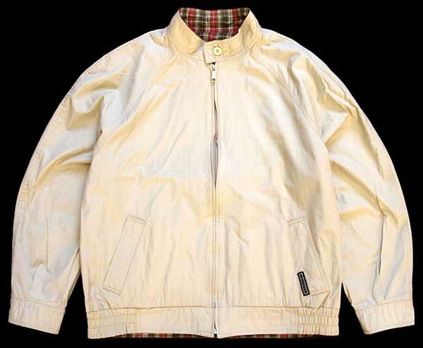 80s McGREGORマクレガー マドラスチェック×無地 リバーシブル