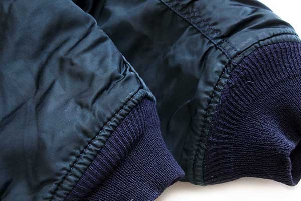 90s USA製 ALPHAアルファ MA-1 フライトジャケット 紺 L - Sixpacjoe