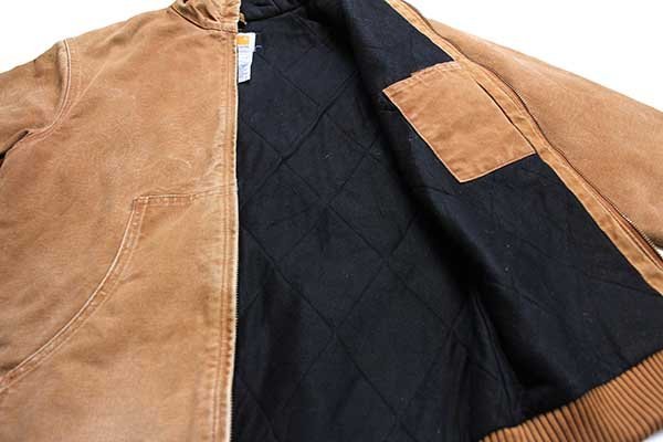 00s メキシコ製 carharttカーハート キルティングライナー ダック地
