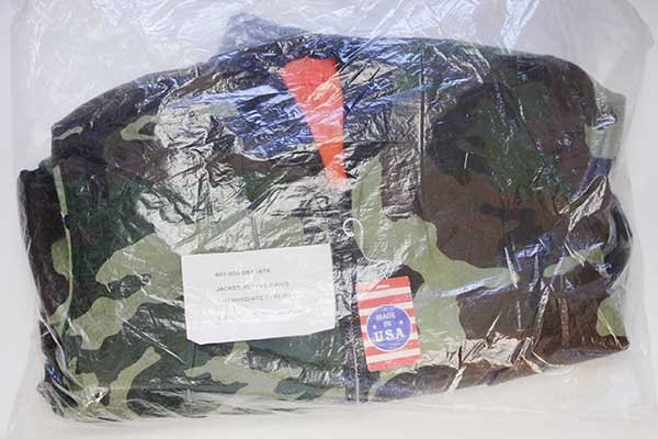 デッドストック☆90s USA製 CORINTH ウッドランドカモ コットン MA-1