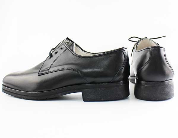 デッドストック☆90s イタリア軍 サービスシューズ 黒 41☆オフィサー