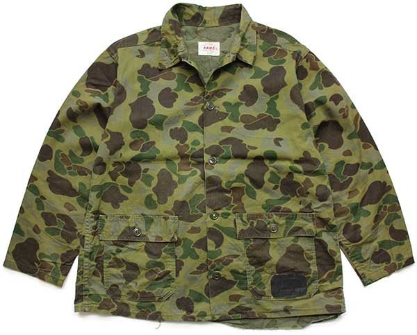 70s USA製 KAMO ダックハンターカモ コットン ハンティングジャケット