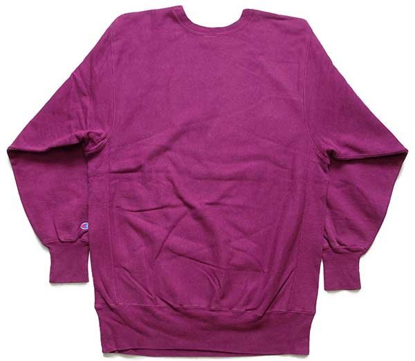 90s USA製 Championチャンピオン 青目 ワンポイント リバースウィーブ