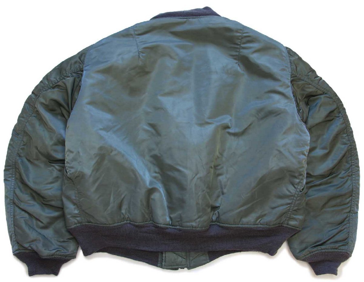 90s ALPHAアルファ MA-1 グランドクルー キルティングライナー