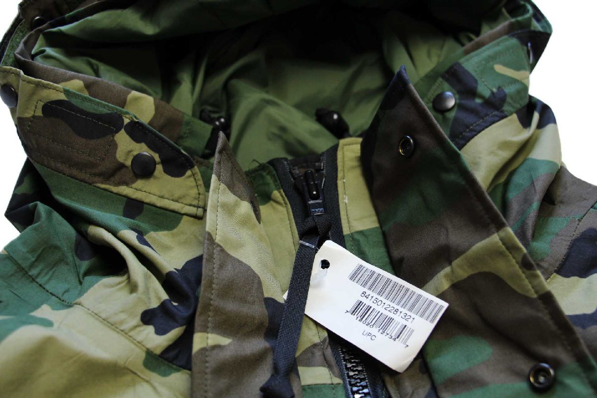デッドストック☆00s 米軍 U.S.ARMY ECWCS GEN1 ウッドランドカモ GORE