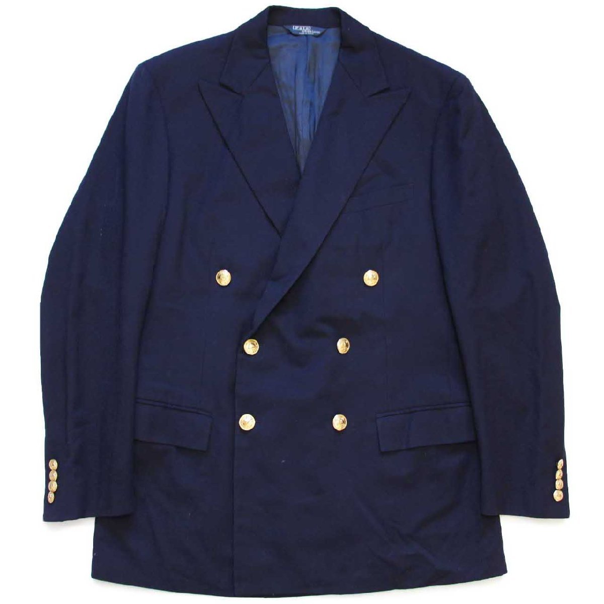 90s スペイン製 ポロ ラルフローレン ダブルブレスト テーラード