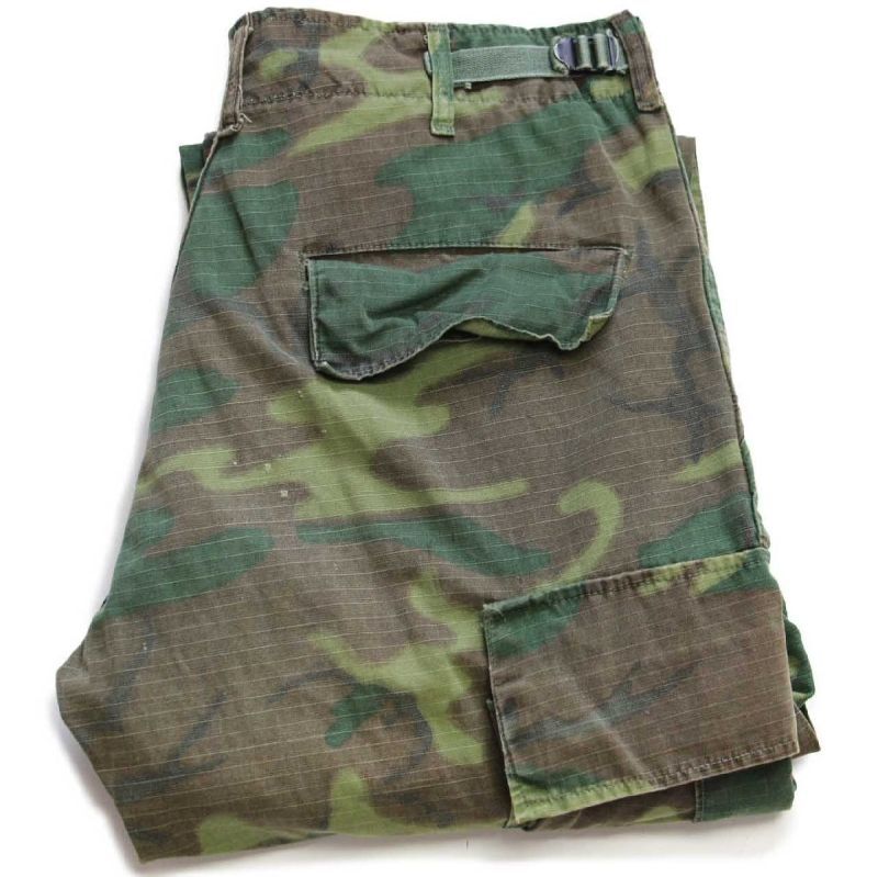 NOS 60s リーフカモ グリーンリーフカモ ブーニー ERDL 7 1/8 NOS 60s