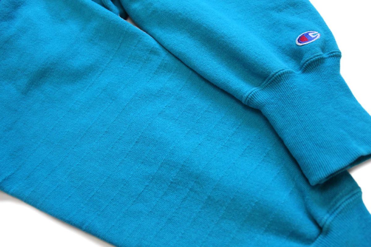 90s USA製 Championチャンピオン 無地 目無し リバースウィーブ