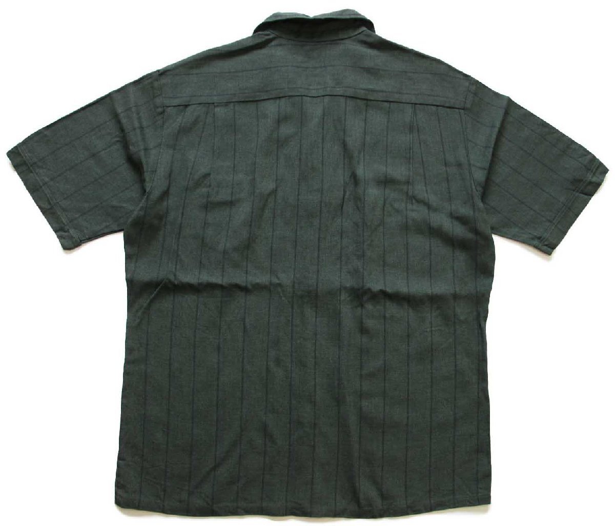 50s USA製 Sportsman California ストライプ イタリアンカラー 半袖