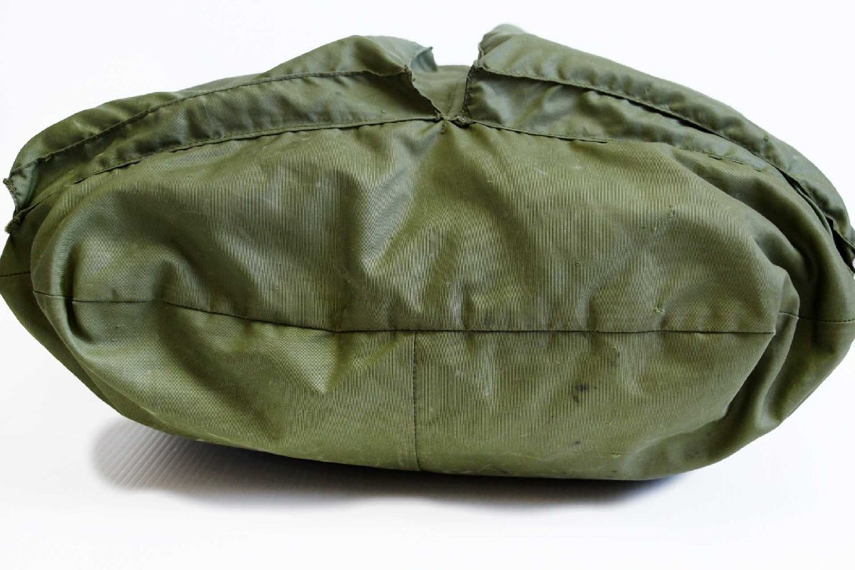 70s 米軍 USAF ナイロン ヘルメットバッグ オリーブグリーン