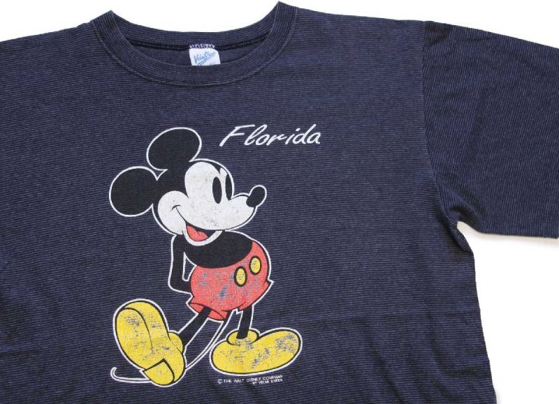 90s USA製 Velva Sheen DISNEYディズニー ミッキー マウス Florida